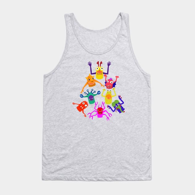 Finger Monsters Tank Top by TristanYonce